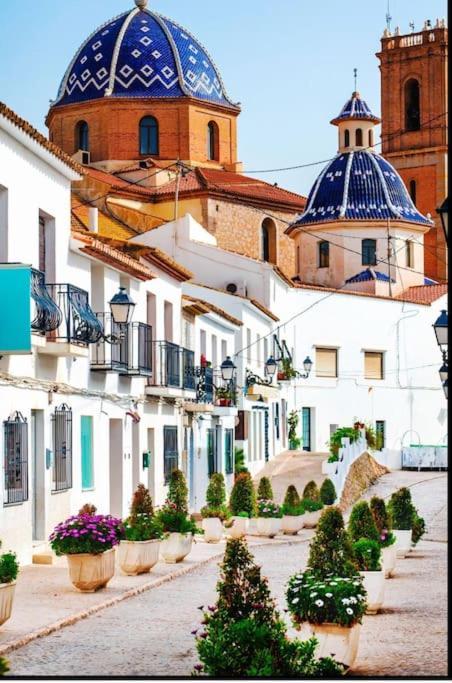 Altea En El Casco Antiguo Con Patio Interior Appartement Buitenkant foto